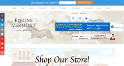 Desktop Screenshot of equinevt.com