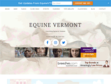 Tablet Screenshot of equinevt.com